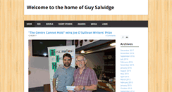 Desktop Screenshot of guysalvidge.com